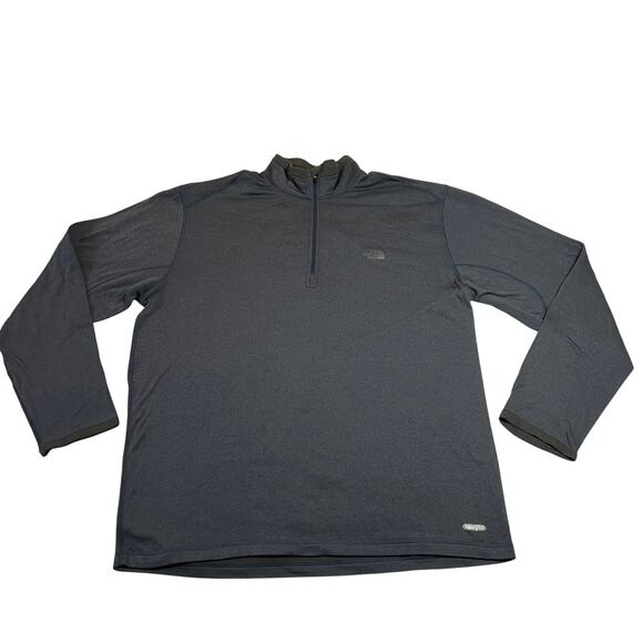 The North Face Men's Quarter Zip Pullover Jacket Sweatshirt Size Large Casual - Picture 1 of 8